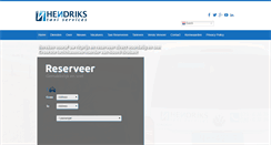 Desktop Screenshot of hendriks-taxi-services.nl